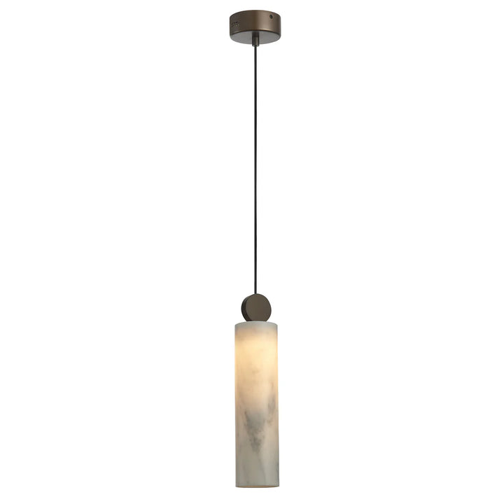 Oria Marble Pendant Light Antique Brass Pendant