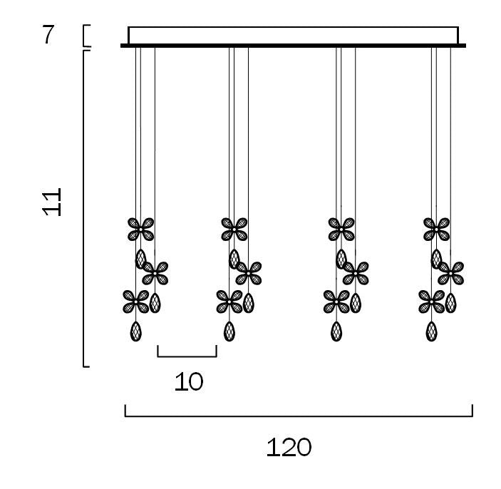 TELBIX PARADIS PENDANT BAR