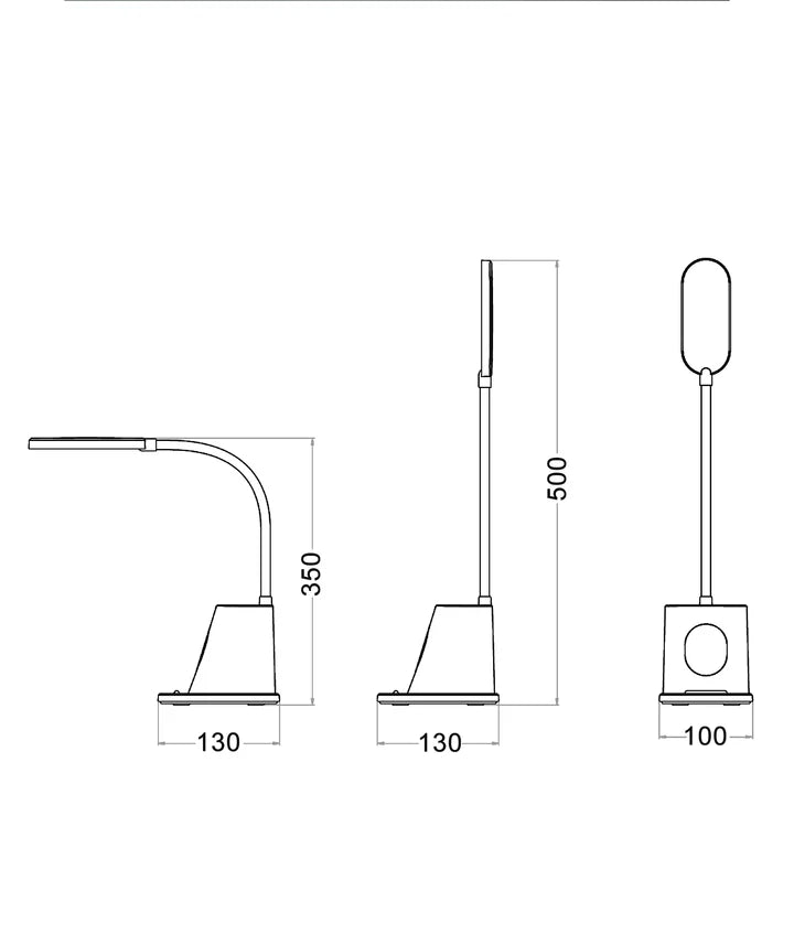 PENMATE: LED Rechargeable Portable Functional Touch Table Lamp