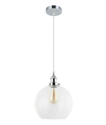 PESINI: Interior Wine Glass with Antique Brass/ Chrome Highlight Pendant Lights