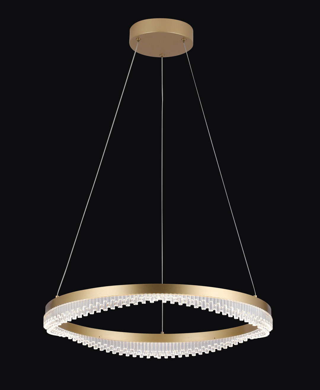 Glacier 1 rings Pendant Gold Pendant