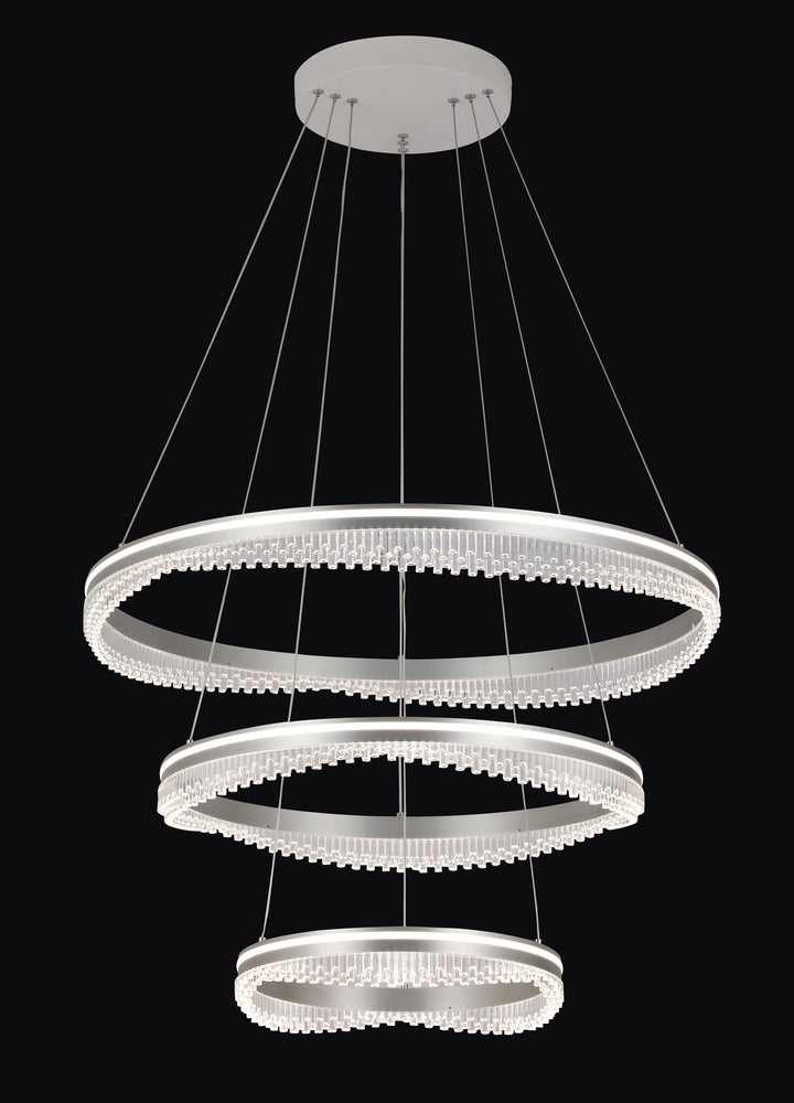 Glacier 3 rings Pendant Quartz Pendant