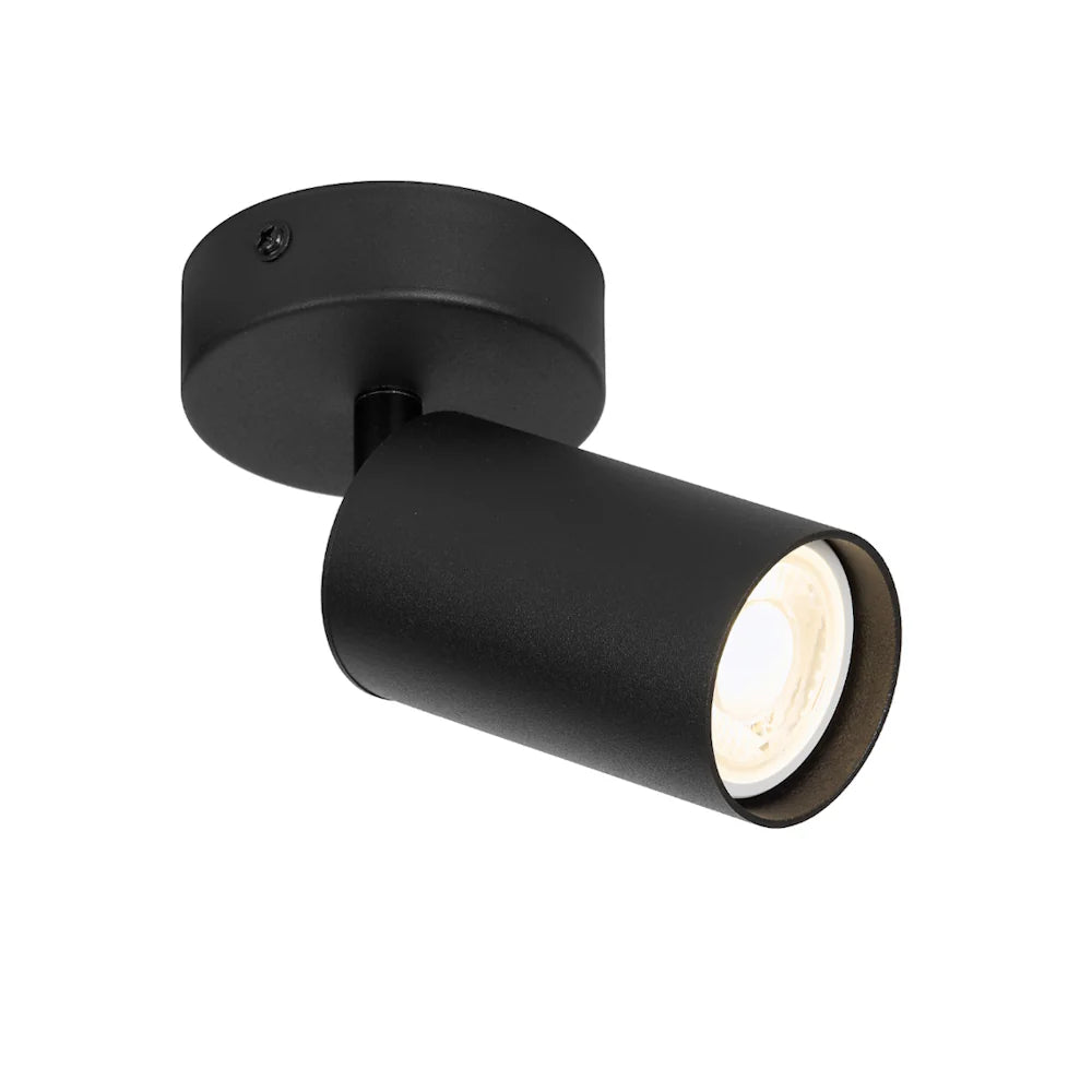 PICARD 1 LIGHT SPOTLIGHT Black Spot light
