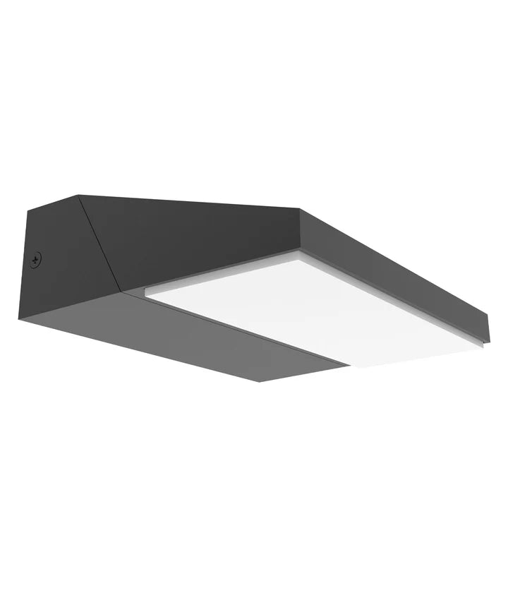 PLANA: Exterior LED Adjustable Wedge Surface Mounted Wall Lights IP65