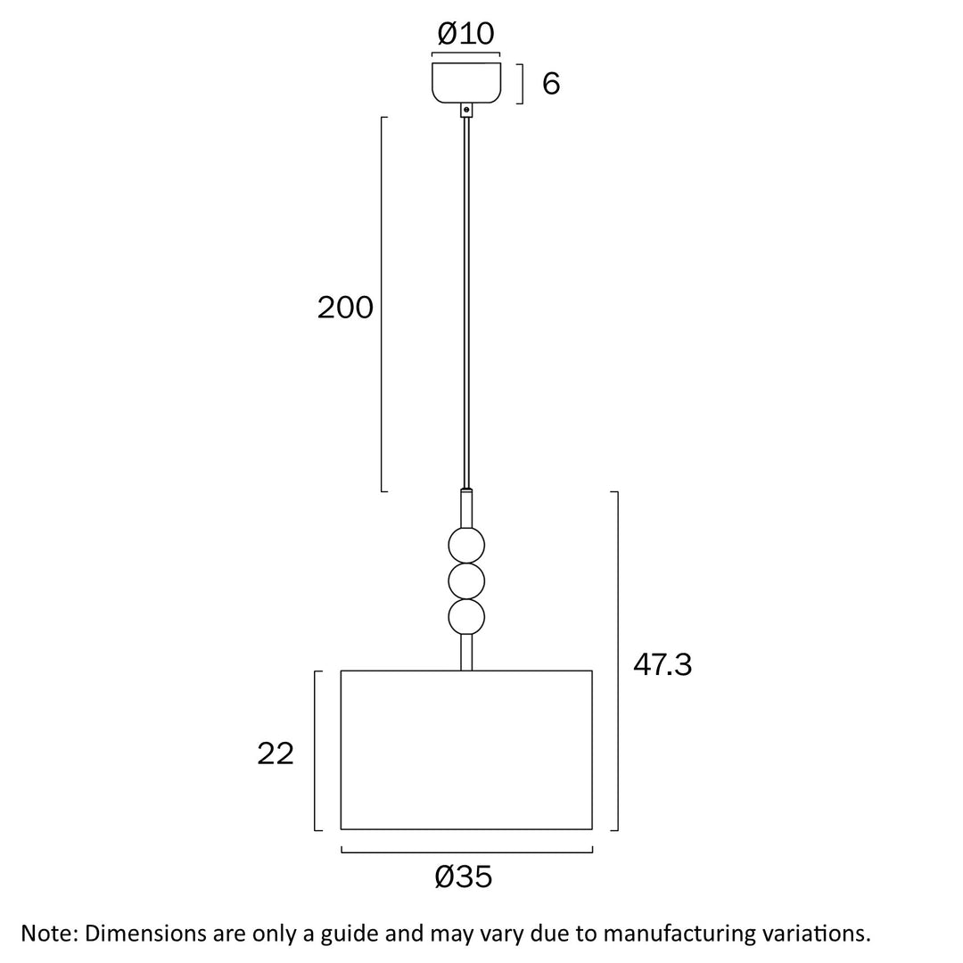 POETIX 35 PENDANT LIGHT Pendant
