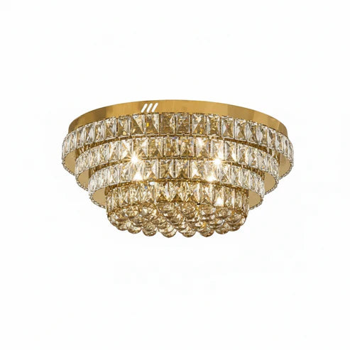 NORRIS Crystal Ceiling Light Tri-Colour LED 600mm