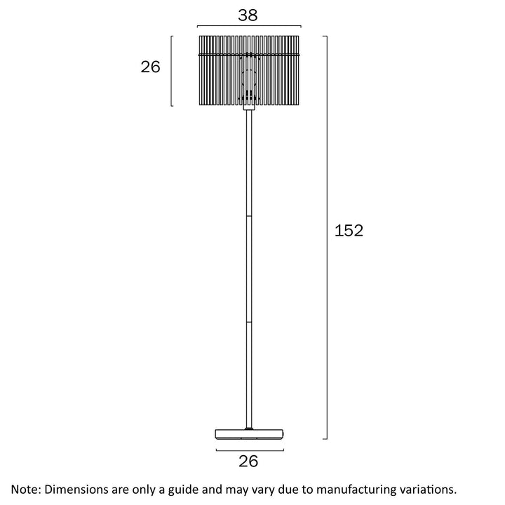 Telbix QUILO FLOOR LAMP