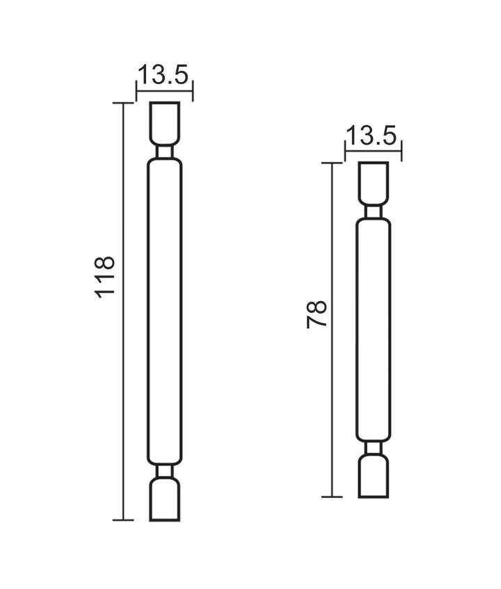 R7S LED Globes