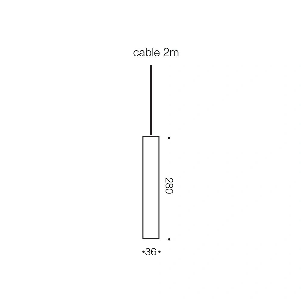 TELBIX REED LED PENDANT