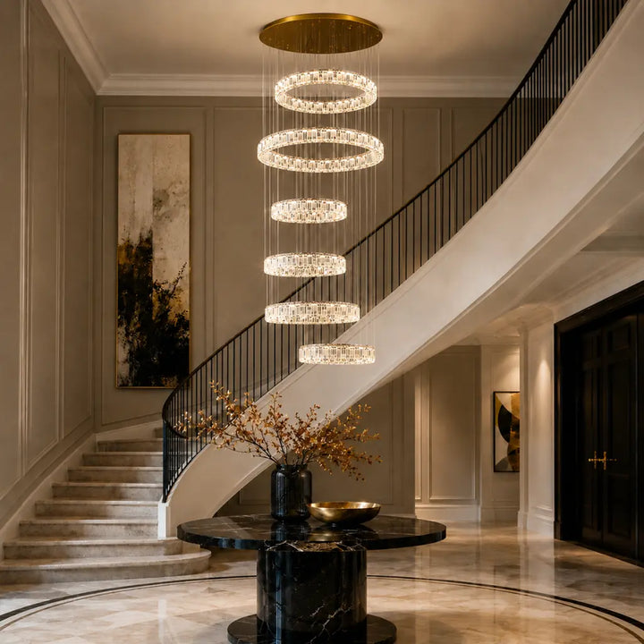 RIAS 6 TIER LED PENDANT LIGHT