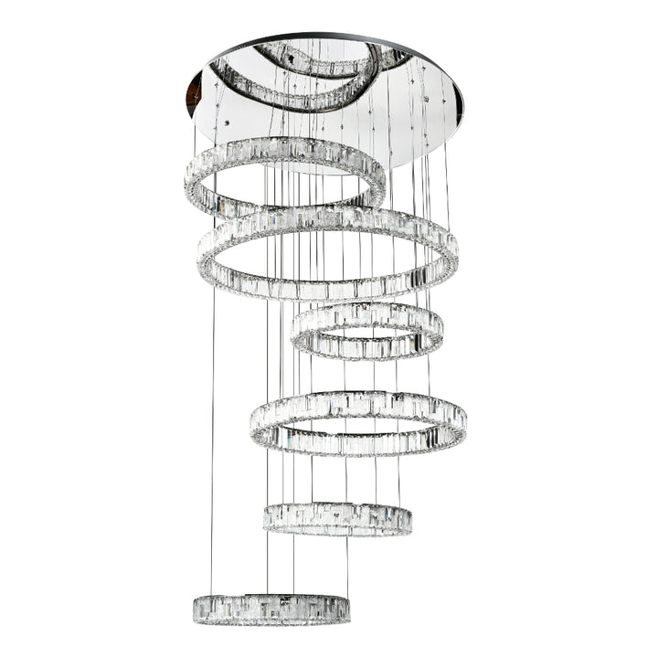 RIAS 6 TIER LED PENDANT LIGHT