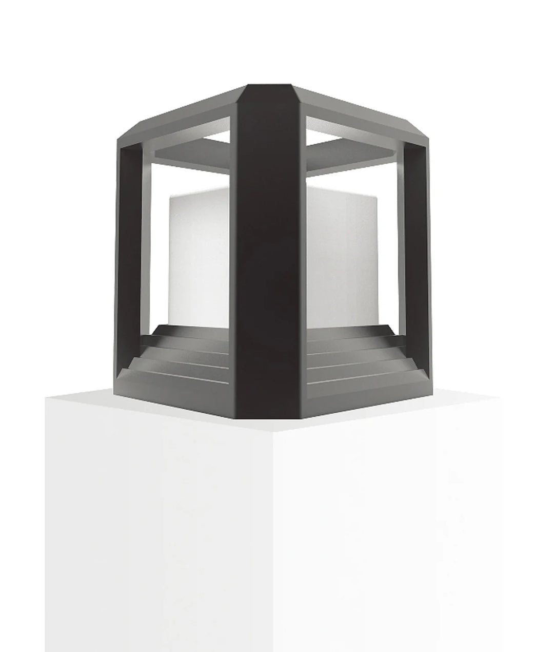 RUBIK: Exterior LED Cube Surface Mounted Wall / Floor Lights IP65