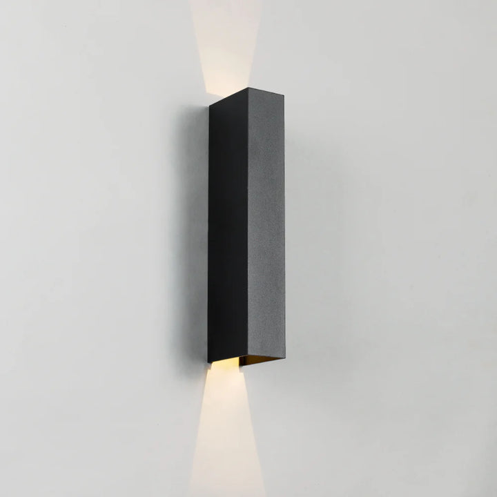 RYLAND EXTERIOR WALL LIGHT Black WALL LIGHT