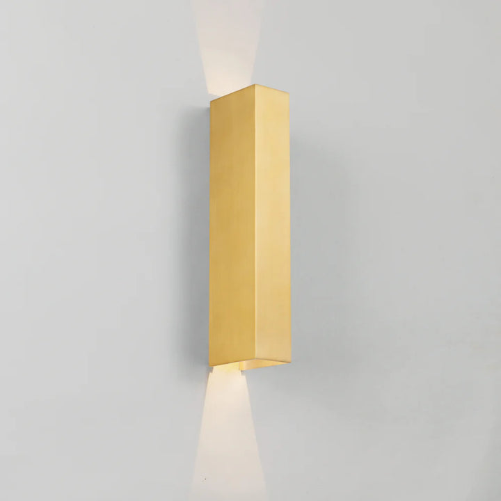 RYLAND EXTERIOR WALL LIGHT Brass WALL LIGHT
