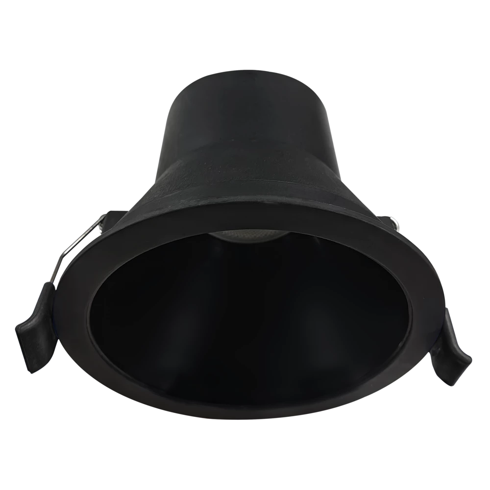 COOLUM PLUS rippleSHIELD S9068TW35/RS - 9W Black Downlight