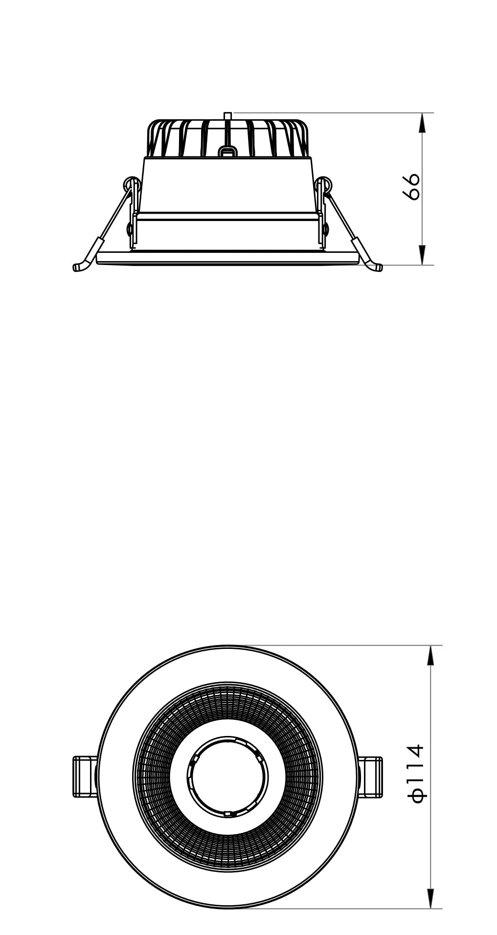 RENMARK S9081R10TC - 10W Dimmable Downlight