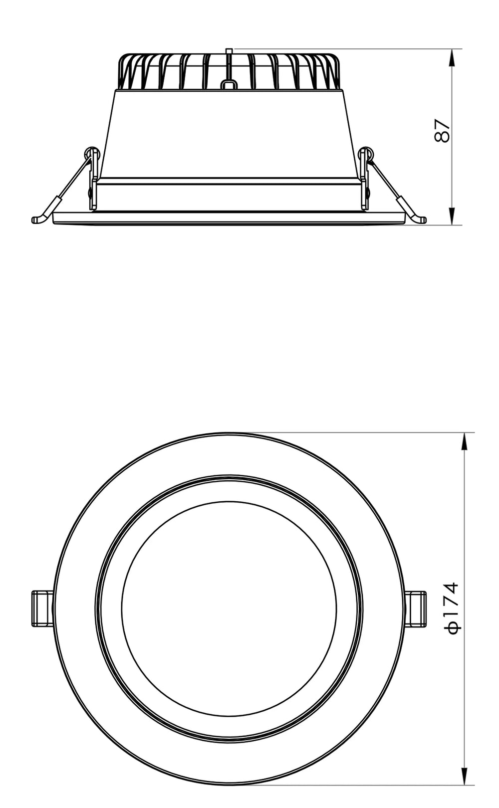 RENMARK S9082D20TC/DP - 14W/20W Downlight