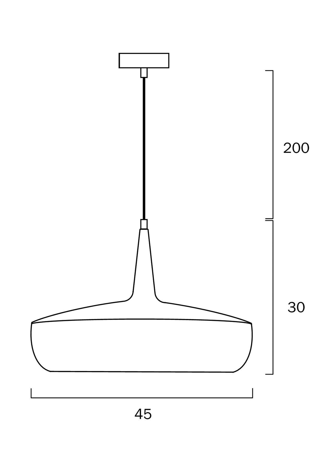 TELBIX SABRA 43 PENDANT