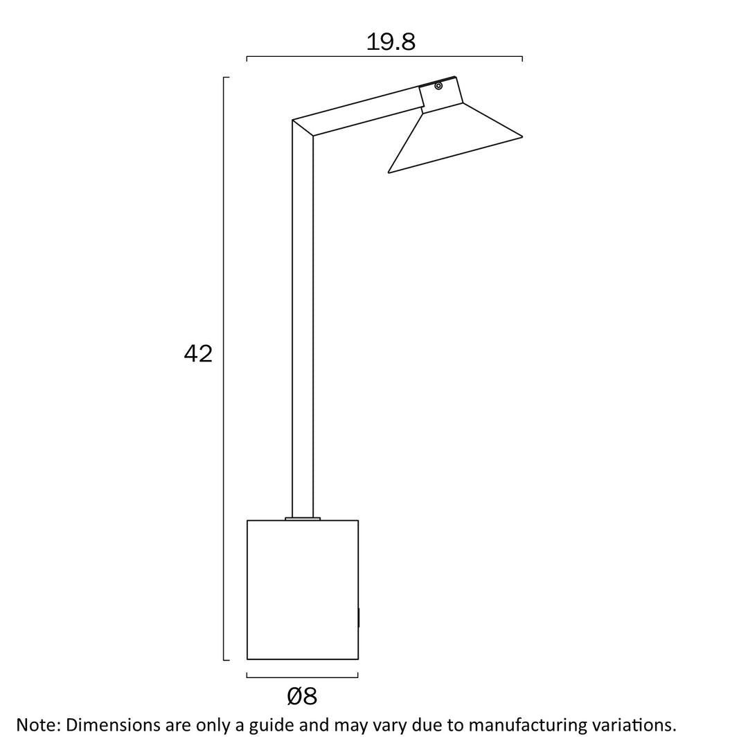 PROVO EX-BKCL TABLE LAMP