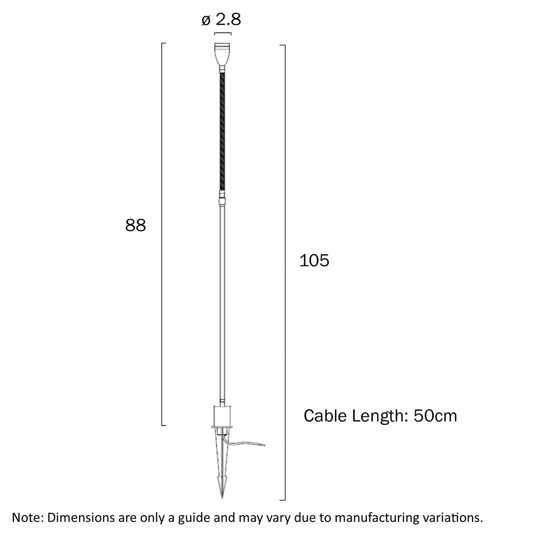 SEEK 1w 88cm SPIKE SPOT LIGHT