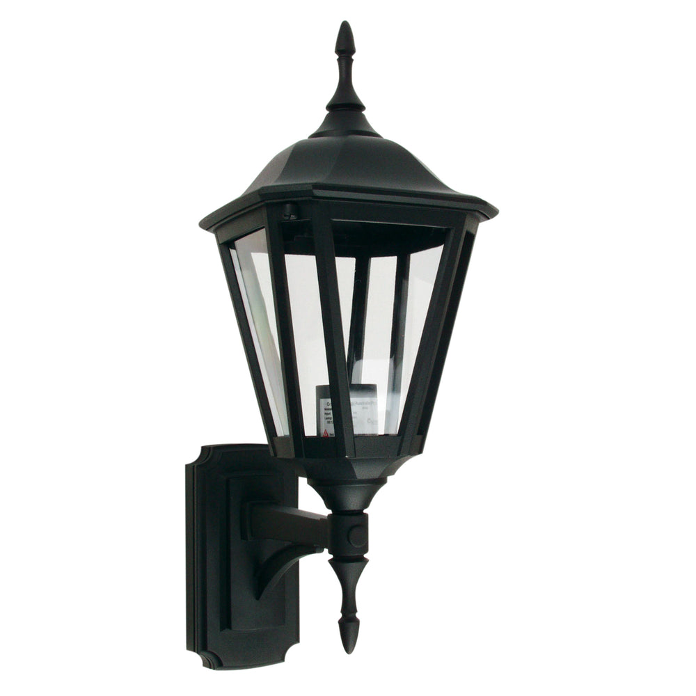 JAVA MINI Premium Outdoor Coach Light Double Insulated IP44 Black WALL LIGHT