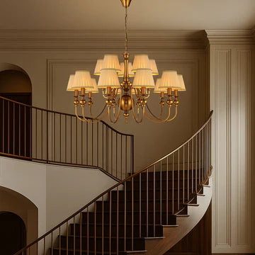 SIEDEL 15 LIGHT PENDANT W/SHADE Pendant