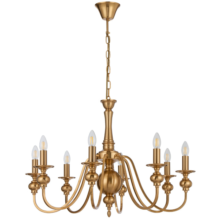 SIEDEL 8 LIGHT PENDANT