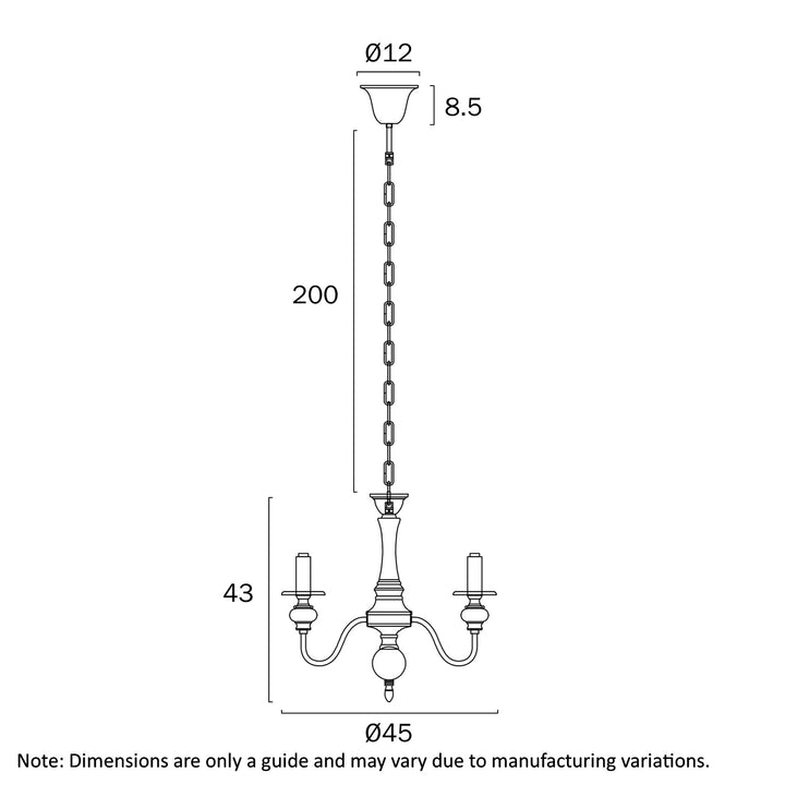 SIEDEL 5 LIGHT PENDANT