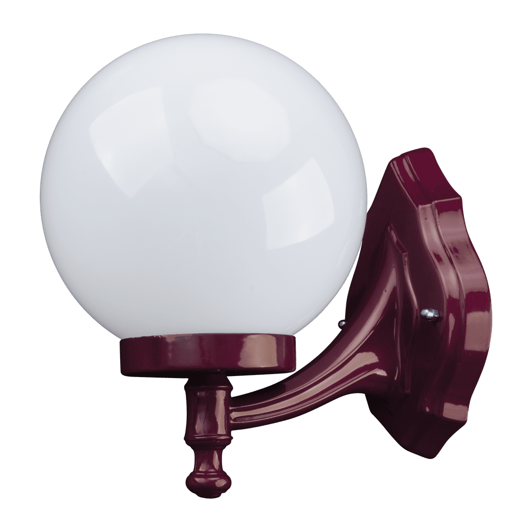 SIENA WALL BRACKET 200mm Burgundy WALL LIGHT