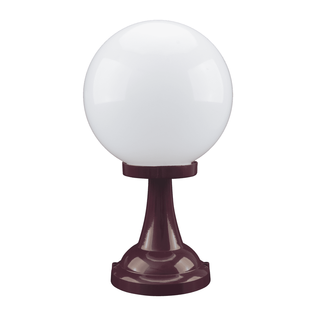 SIENA PILLAR MOUNT 185mm 250mm Burgundy Pillar light