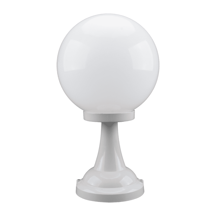 SIENA PILLAR MOUNT 185mm 250mm White Pillar light