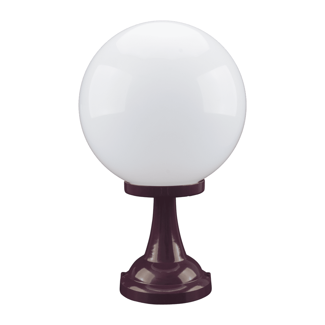SIENA PILLAR MOUNT 185mm 300mm Burgundy Pillar light