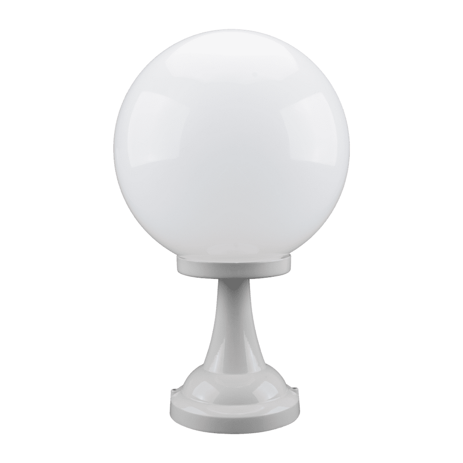 SIENA PILLAR MOUNT 185mm 300mm White Pillar light