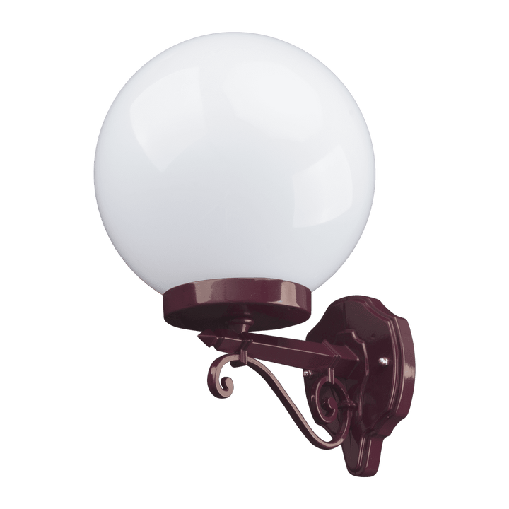 SIENA WALL BRACKET 250mm 310mm Burgundy WALL LIGHT