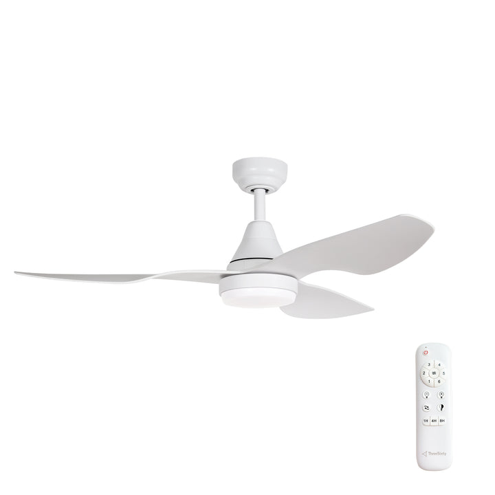 ThreeSixty Simplicity DC Ceiling Fans with light