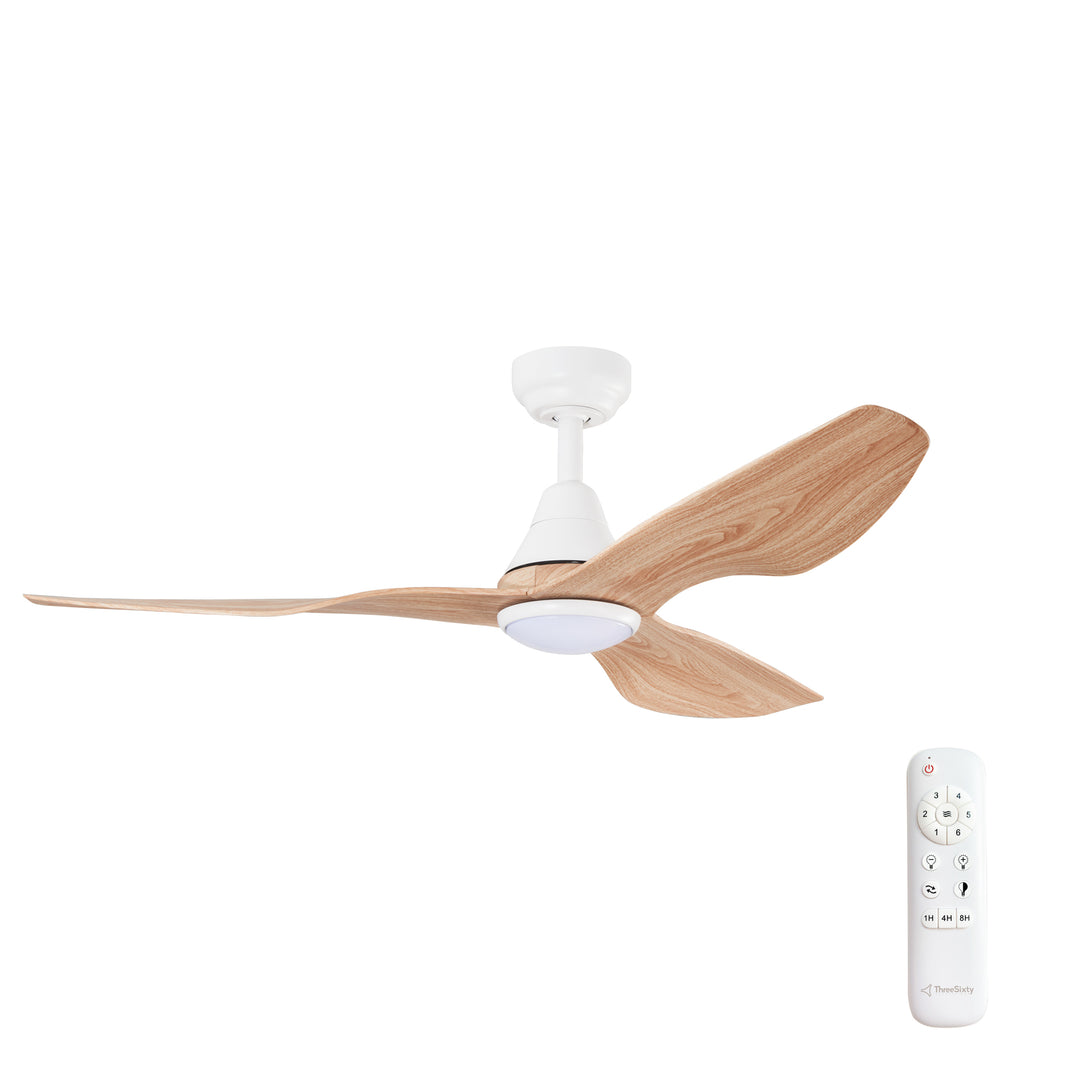 ThreeSixty Simplicity DC Ceiling Fans with light