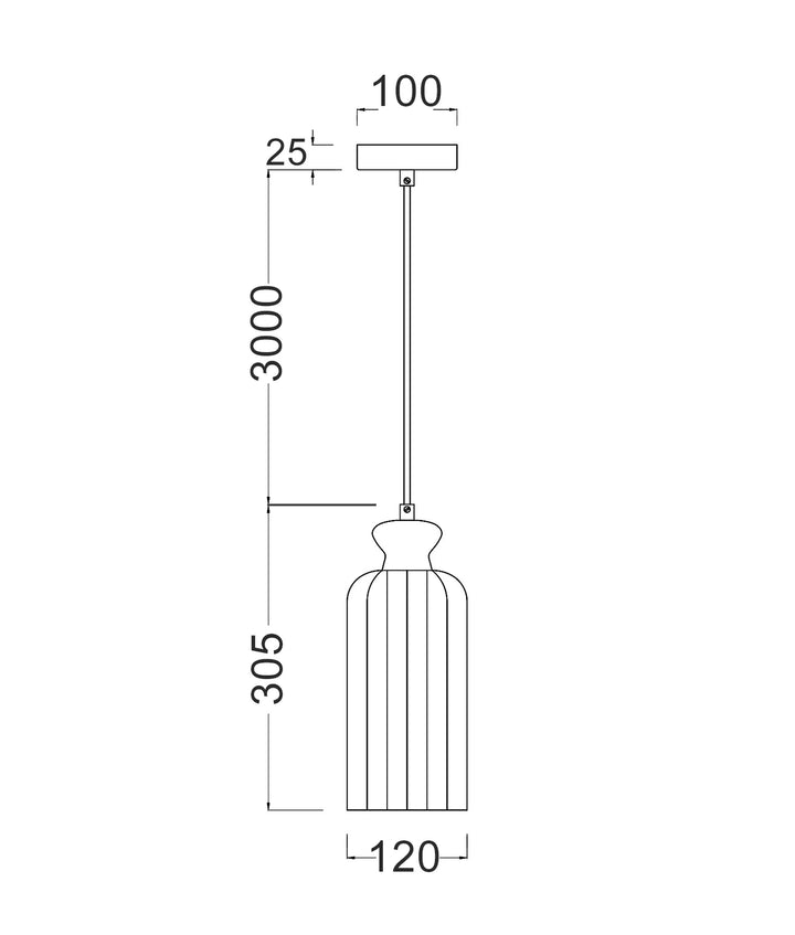 SINO: Interior Ellipse Clear Glass Shade Pendant Lights Pendant
