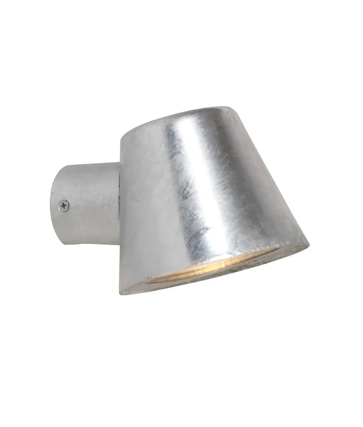 SKOPA: Exterior Glass Diffuser Flat Top Cone Surface Mounted Wall Lights IP44