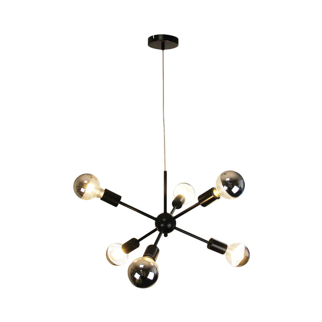 SPUTNIK 6 OR 10-light Groovy Satellite Pendant