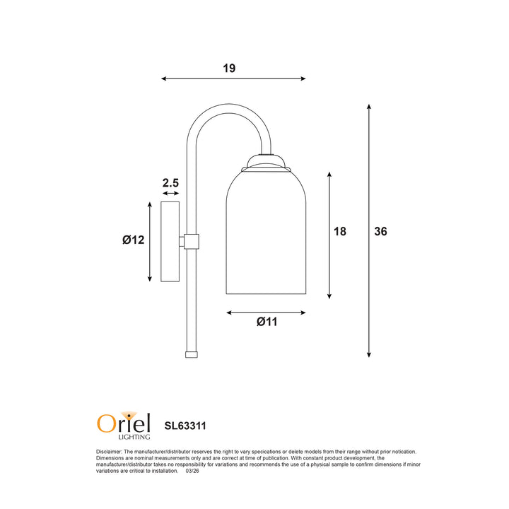ARLINGTON Wall Light WALL LIGHT