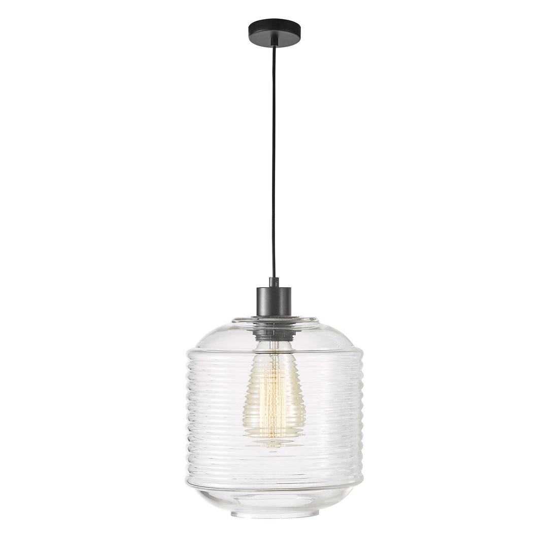 MARCONI.18 Single Clear Glass Pendant