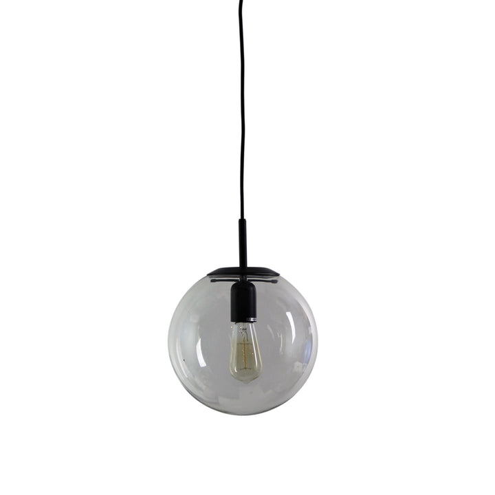 NEWTON CLEAR GLASS PENDANT Brass Pendant