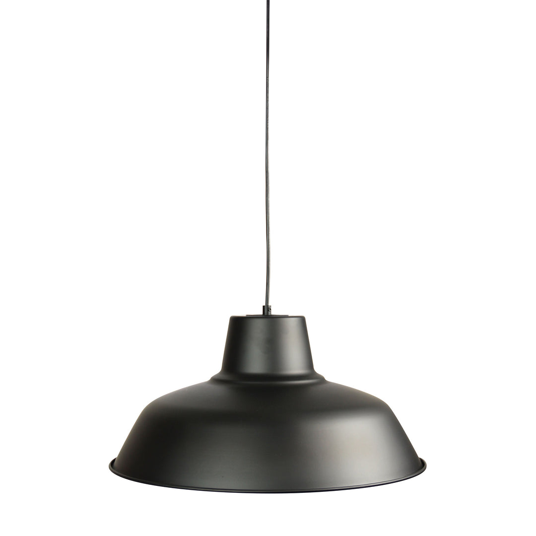 FORGE 430 Retro Industrial Pendant Black