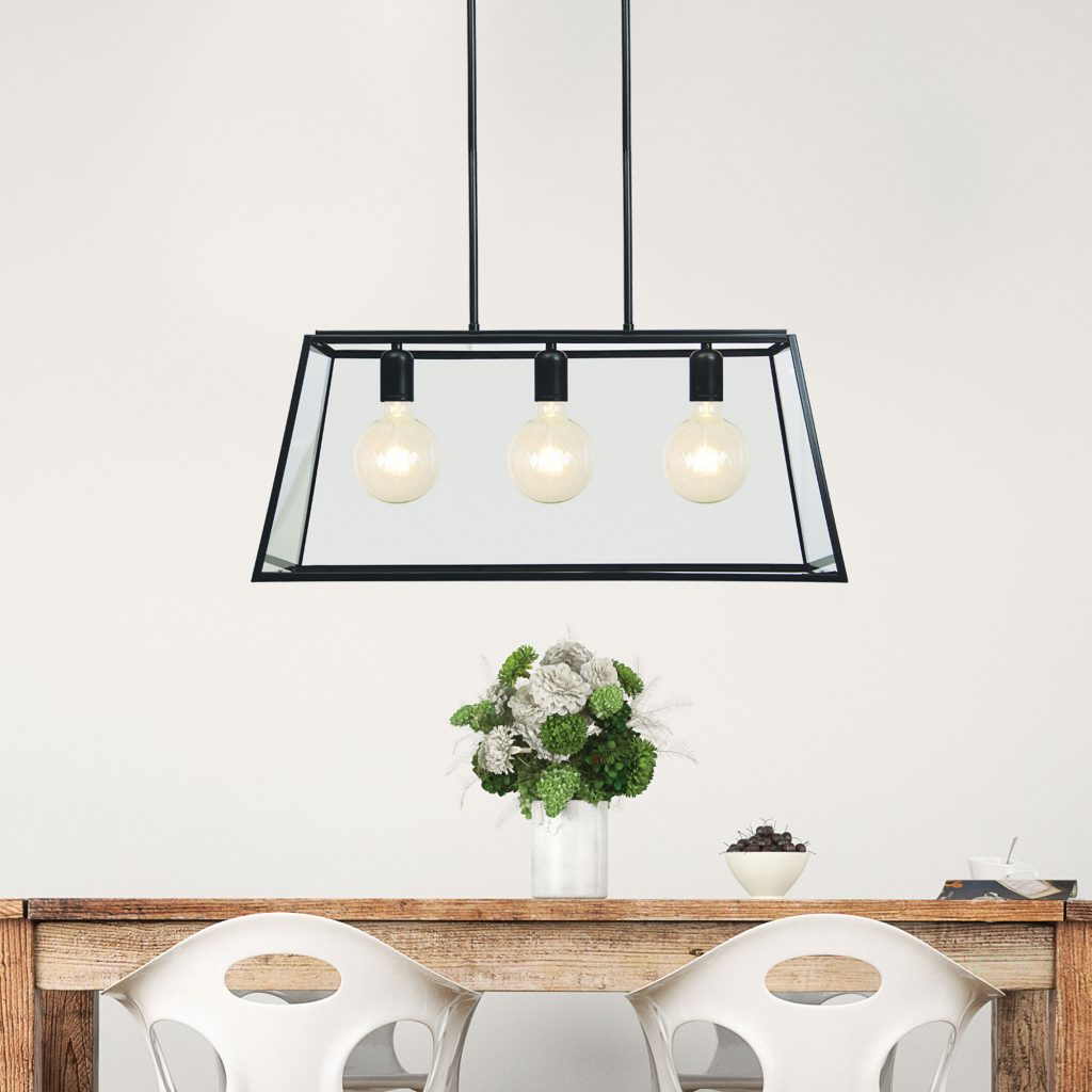 EATON 70 3-light 70cm Urban Retro Pendant