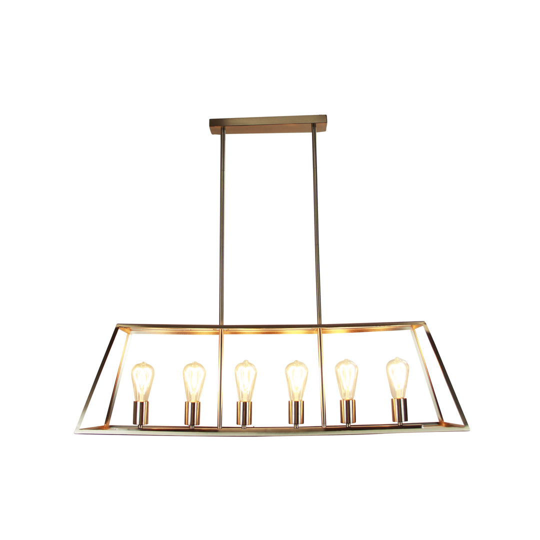 SOUTHPORT.100 6 Light Urban Retro Pendant