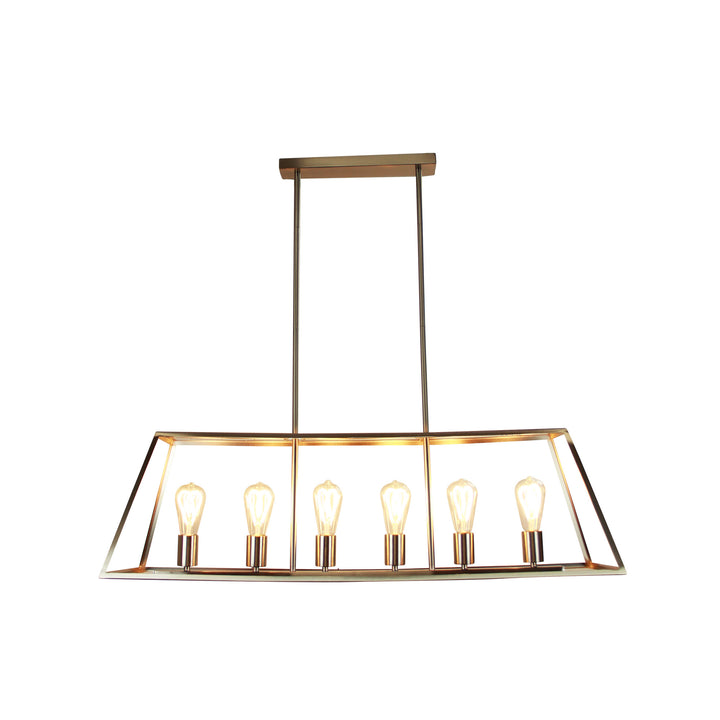 SOUTHPORT.100 6 Light Urban Retro Pendant