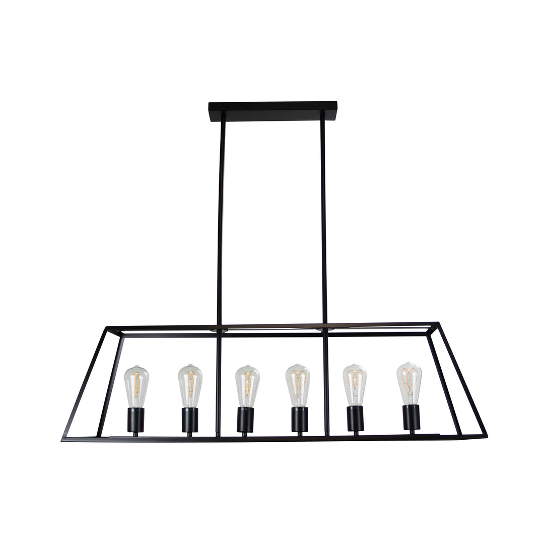 SOUTHPORT.100 6 Light Urban Retro Pendant