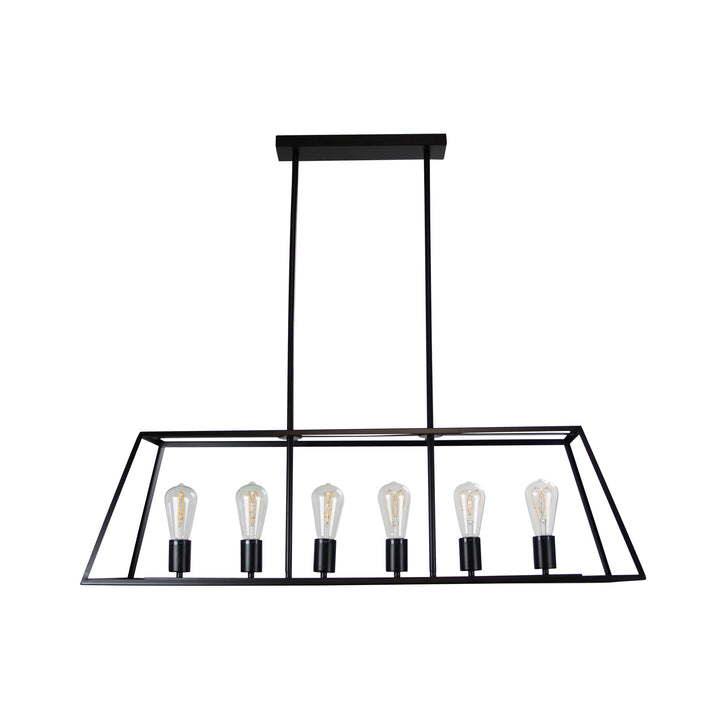 SOUTHPORT.100 6 Light Urban Retro Pendant