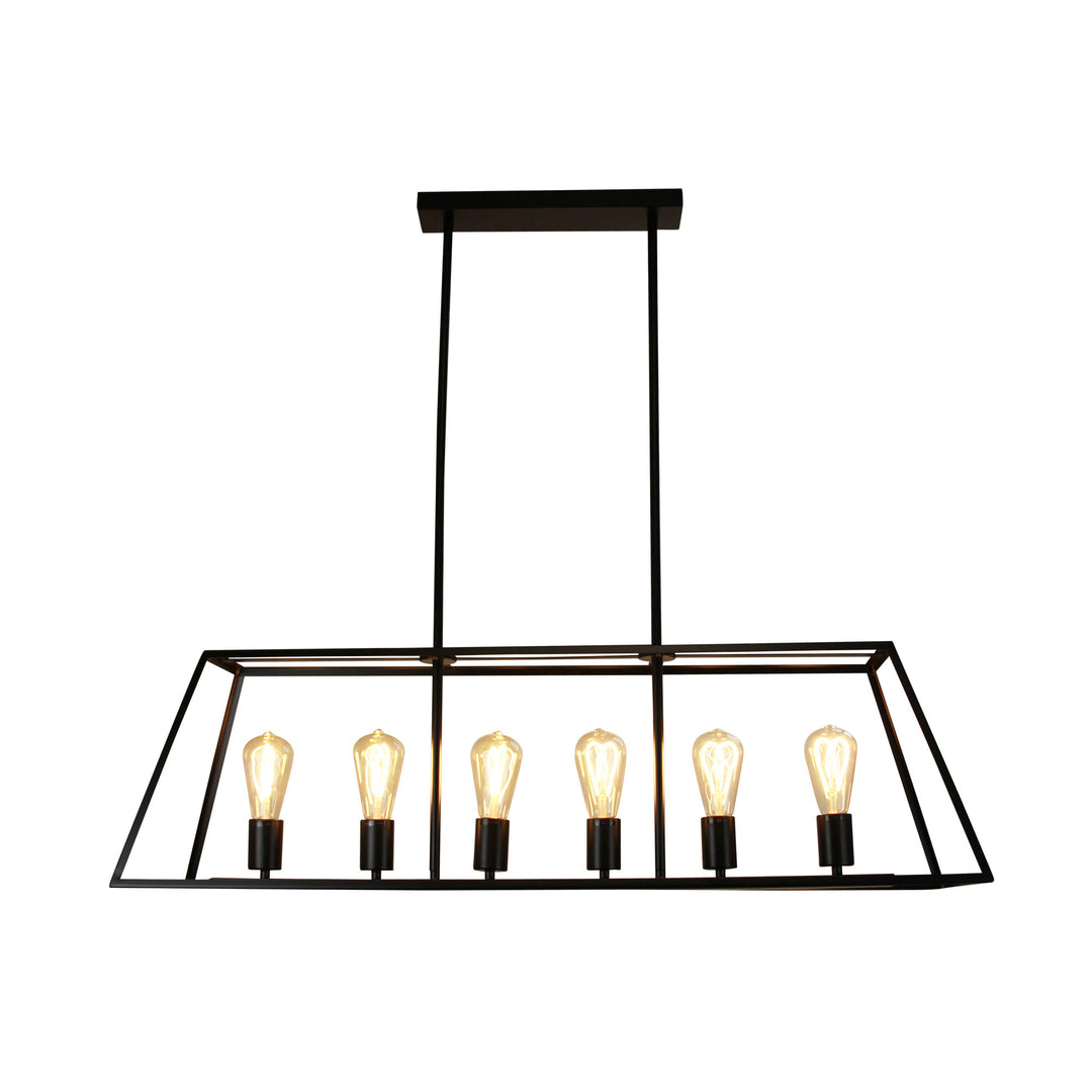 SOUTHPORT.100 6 Light Urban Retro Pendant