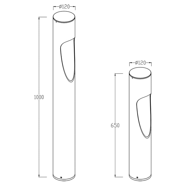 NEWLAND SL7015LTC - 10W Bollard light